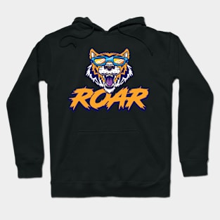 Roar Tiger Funny Tiger Gift Hoodie